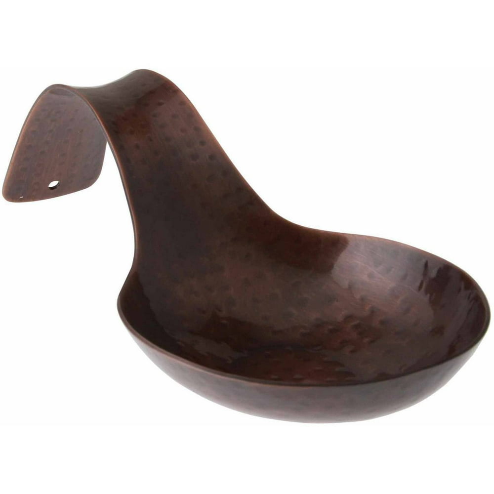 Urban Farm Hammered Antique Copper Spoon Rest