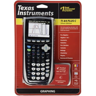 TI-84 Plus Silver Edition Texas Instruments Graphing Calculator Yellow