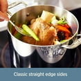 thumbnail image 4 of All-Clad 4007AZ D3 Stainless Steel Dishwasher Safe Induction Compatible Cookware Set, Tri-Ply Bonded, 7-Piece, Silver, 4 of 11