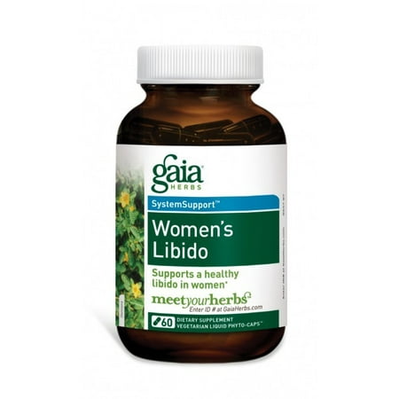 Gaia Herbs Women's Libido Vegetarian Liquid Phyto-Capsules, 60
