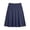 03 Navy, variant on Women's High Waist A-Line Flowy Midi Skirt, White, M