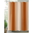 thumbnail image 2 of Shower Curtain Ombre Caramel Orange Bathroom Curtains with Hooks, Waterproof Fabric Gradient Color Bath Shower Curtains Set for Bathroom Bathtubs Decor 72x72 Inch, 2 of 8