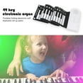 thumbnail image 3 of Piano Flexible enrollable plegable portátil teclado de silicona suave Ehuebsd 49 teclas regalos musicales para niños, 3 of 9