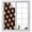 Black, variant on Window Privacy Film Fire Football Stained Glass Window Film Decorative Sun Block Window Cover Soccer Sports Dark Flaming Window Clings Static Adhesive Sticker for Bathroom 17.7"x39.3"
