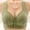 Green, variant on Jelly Bras For Women Front Closure Bra For Senior Women Plus Size Full Coverage Comfort Wireless Support Pink S-Xxl