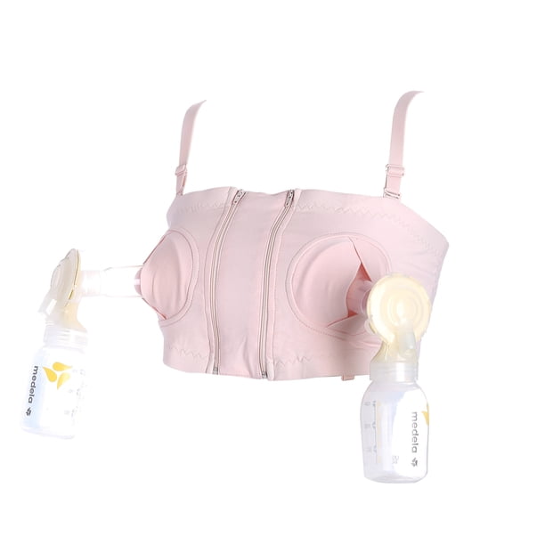 Extractor de leche, sujetador de manos libres, succión para puérperas, sujetador sin aros para succión de pecho, ropa interior para lactancia