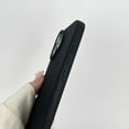 thumbnail image 3 of ML Luxury Skin Texture Pattern Silicone phone case for iphone 16 15 14 13 12 11 pro max plus Solid Color Shockproof Bumper cover, 3 of 7