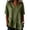 *Army Green, variant on VBVC Women's Collared V-Neck Tunic Blouse, Ladies' Asymmetrical Button Ruffle Hem Shirt,Summer Short Sleeve Top For Women,Army Green,S-2XL