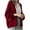 Red, variant on TINZ Popular Women's Fashion Women's Loose Sweater Jacket Solid Color Knitted Cardigan Women's Thin Lightweight Cardigan Sweaters Big Sweater Cardigan for Women Sweaters for Women plus Size 4x