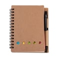 CMYYNNA 1 Pack Lined Spiral Notebook Small Notepad and Pen Set Steno ...