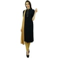 thumbnail image 7 of Atasi Women's Black Formal Salwaar Kameez Suit With Dupatta Indian Clothing-8, 7 of 7