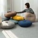 thumbnail image 3 of Nvzi Chair Cushion Memory Foam Pads Tufted Slip Non Skid Rubber Back Seat Cover, 1Pack,Gray, 3 of 5