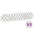 thumbnail image 1 of vidaXL Willow Trellis Fences 5 pcs 180x30 cm, 1 of 5
