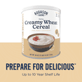 thumbnail image 7 of Augason Farms Creamy Wheat Cereal Can Emergency Food Supply, 55 Servings, 10 Year Shelf Life - Instant Breakfast Food and Healthy Snack, 7 of 7