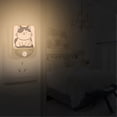 thumbnail image 2 of Yayeee LED Night Lights with Motion Detectors Auto Dusk to Dawn Light Sensors, 2 Pack, Black Cute Cat, 2 of 7