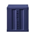 thumbnail image 3 of Bowery Hill Contemporary Nightstand with Open Storage in Blue, 3 of 5