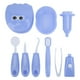 thumbnail image 1 of 9 unids/set niños juego de simulación dentista comprobar diente modelo dentista juego de rol suministros púrpura, 1 of 5