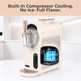 thumbnail image 3 of Whynter 1.6 Qt 7-in-1 Slushie & Soft Serve Ice Cream Maker, Compressor, Gold White, 3 of 10