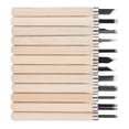 thumbnail image 4 of Hand-Made Wood Engraving Knife, Steel Material Wood Carving Tool Set Portable Professional  For Carving For Wood Clay Rubber Linoleum Blocks, 4 of 8