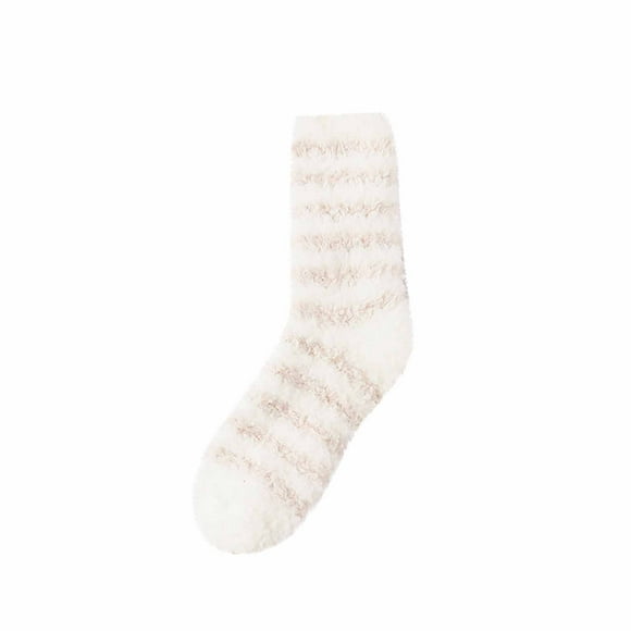 XZNGL Womens Warm Socks Winter Womens Winter Super Soft Warm Cozy Fuzzy Fleece-Lined Floor Middle Tude Socks Fuzzy Womens Socks Super Soft Socks Warm Fuzzy Socks