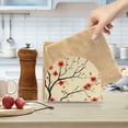 thumbnail image 2 of Yayeee Napkin Holder for Table Kitchen Paper Tissue Organization, Red Floral Pattern, 2 of 8