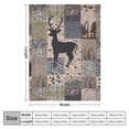 thumbnail image 4 of Nawypu  Deer Blanket Gift for Deer Throw Blanket for Birthday Toddler Infant or Newborn Cozy Soft Lightweight Bedding, 4 of 6