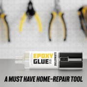 Glue Masters 2 Part Epoxy, 5 Minute Set, .81 Ounce Syringe, Clear
