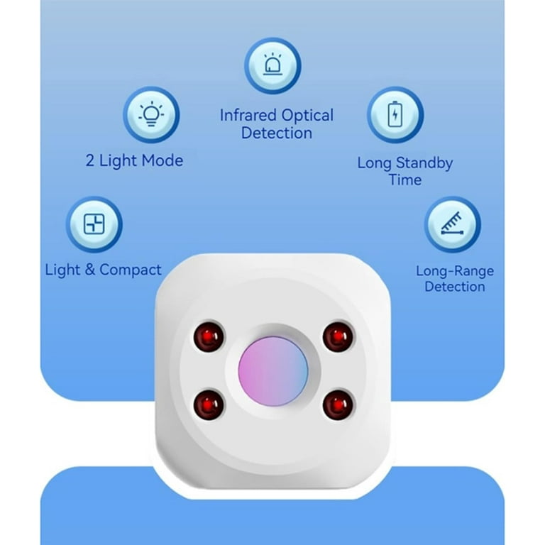 Tecno-10 Innovacion Hidden Camera Detectors Spy Camera Detector For Hotel, Travel, Office, Meeting Rooms, Spy Camera Finder Locates