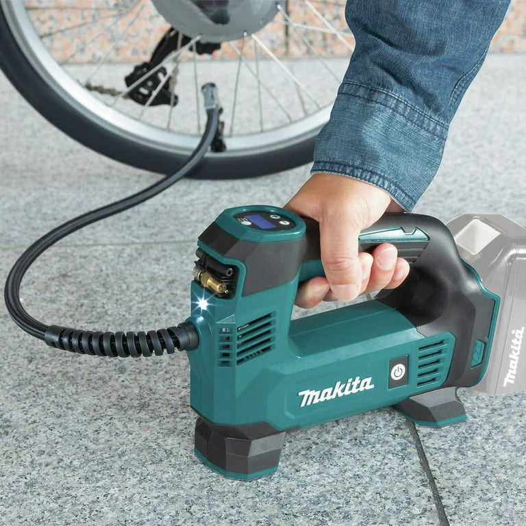 Makita 18V LXT Lithium Ion Cordless Tire Inflator Battery Air Pump Tool Only Walmart