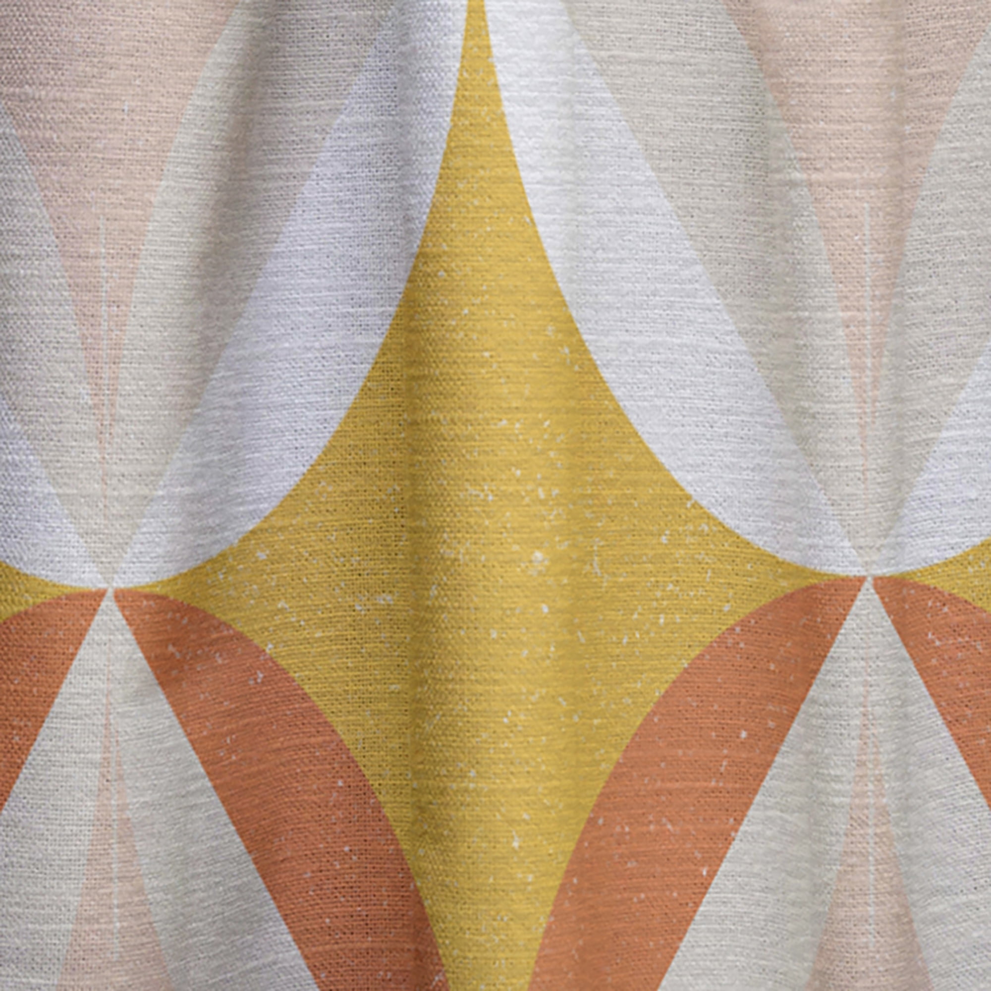 Designart 'Abstract Retro Design XII' Mid-Century Modern Curtain Panel