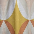 thumbnail image 4 of Designart 'Abstract Retro Design XII' Mid-Century Modern Curtain Panel, 4 of 5