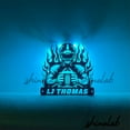 thumbnail image 3 of Shinelab Football LED Wall Art, Custom Football PlayerMetal Name Sign, Sports Room Decor 13080, 3 of 3