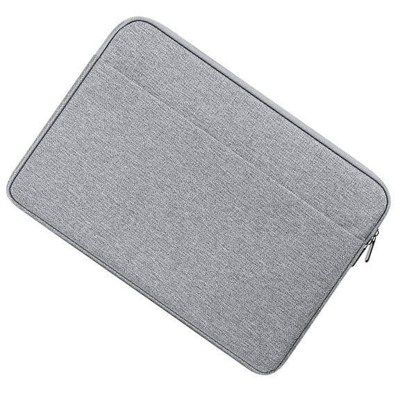 Zeiwohndc Laptop Sleeve Double Compartment 14" to 15.4" Water Resistant with Soft Lining
