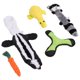 thumbnail image 3 of Juguetes para masticar para perros, 5 uds., juguetes chirriantes para perros, juguetes para cachorros, juguetes chirriantes para perros, diseño aerodinámico, 3 of 8