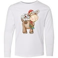 thumbnail image 3 of Inktastic Christmas Molly Moose Long Sleeve Youth T-Shirt, 3 of 5