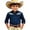 Navy, variant on SGMVNU Boys Vintage Western Cowboy Shirt Long Sleeve Button Down Fitted Retro Dress Shirt Halloween Top, Size 6-7 Years, Black