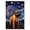 Bullmastiff, variant on Lagotto Romagnolo Paintings Canvas for Wall Decorations - Paintings Starry Night Van Gogh Bedroom Wall Art Abstract Wall Large Canvas Wall Art for Living Room 24x36inch, 11x17inch