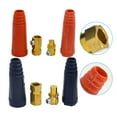 thumbnail image 2 of 2 Pair Welding Cable Panel Connector-Plug Dkj10-25 315Amp Quick Fitting Set, 2 of 8