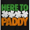 thumbnail image 2 of St Patricks Day Here to Paddy Pun Romper Boys or Girls Infant Baby Brisco Brands 12M, 2 of 7