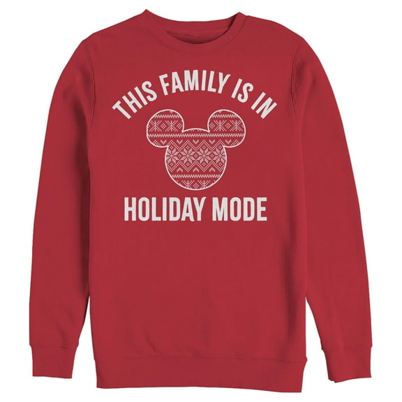 Men's Mickey & Friends Holiday Mode Sweatshirt