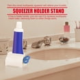thumbnail image 4 of Rolling Tube Toothpaste Squeezer Toothpastes Dispenser Stand Holder for Bathroom (Blue), 4 of 9