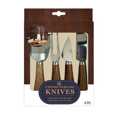 4pc Cheese Knife Set