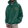 thumbnail image 4 of WILLBEST Sudaderas para Hombre, Otoño e Invierno, Talla Grande, sin Capucha, Moda, Prenda Superior, Sudadera De Gran Tamaño con Cuello Redondo XGrande, 4 of 5