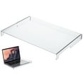 thumbnail image 1 of Miangastore Acrylic Keyboard Protector Protective Cover Versatile Transparent Keyboard Cover For Desktop And Laptop 14 Inch, 1 of 9