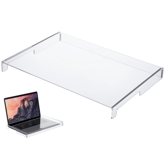 Miangastore Acrylic Keyboard Protector Protective Cover Versatile Transparent Keyboard Cover For Desktop And Laptop 14 Inch