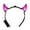 Pink, variant on Light Up Crystal Prism Devil Horns, Pink