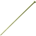 thumbnail image 4 of Westbrass 20" Flat Head Toilet Supply Line Kit with Round Handle Angle Valve, Polished Brass, 4 of 9