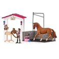 thumbnail image 5 of Schleich - Horse Club: Wash Station & Horse Stall Playset with Stable Girl, 13 Pcs, 5 of 8