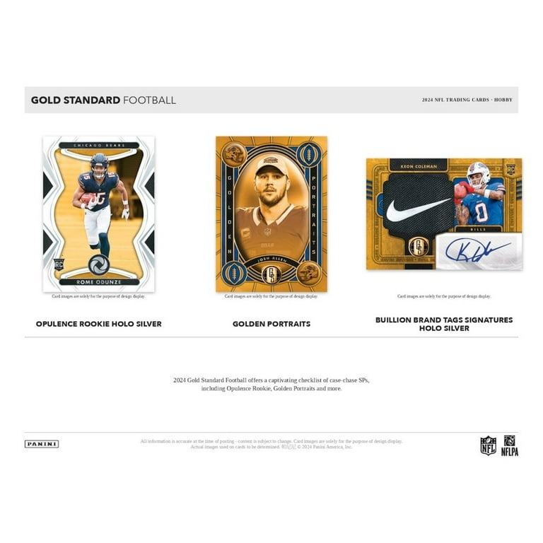 Collectible 2024 Panini Gold Standard Football Hobby Box Collectible 2024 Panini Gold Standard Football Hobby Box