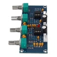thumbnail image 4 of Placa De Control De Tono De Volumen Del Preamplificador, Ajuste De Graves Medios Y Altos Placa De Control De Tonos De Preamplificador PCB Chip NE5532 De Doble Núcleo De Doble, 4 of 7